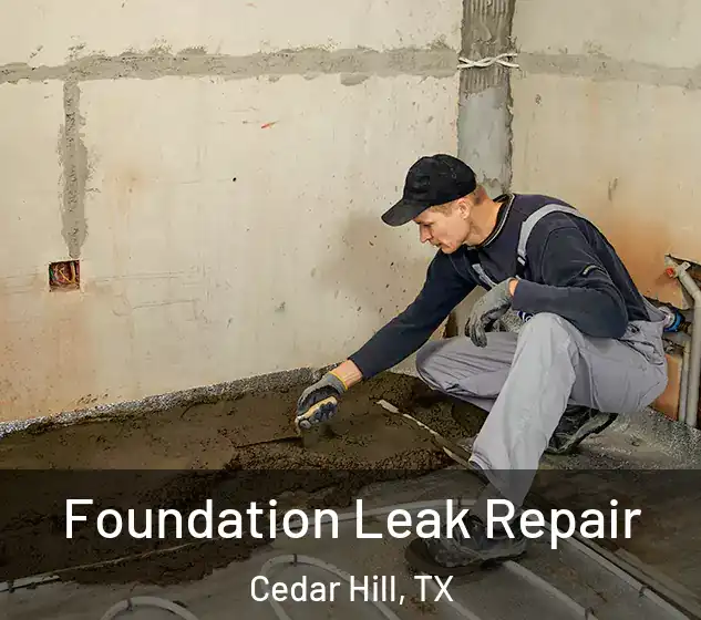  Foundation Leak Repair Cedar Hill, TX