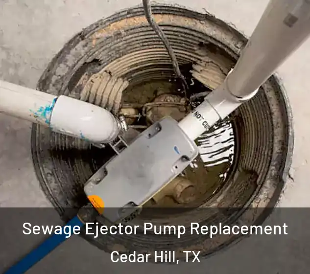  Sewage Ejector Pump Replacement Cedar Hill, TX