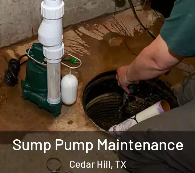  Sump Pump Maintenance Cedar Hill, TX