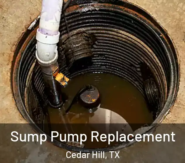  Sump Pump Replacement Cedar Hill, TX