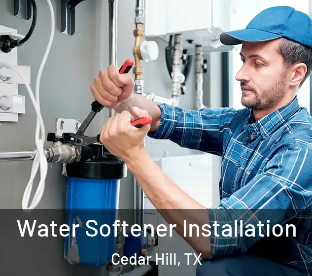  Water Softener Installation Cedar Hill, TX