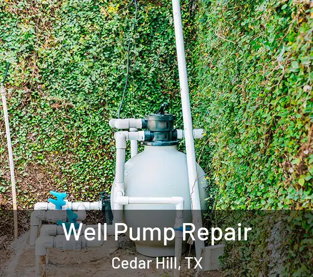  Well Pump Repair Cedar Hill, TX